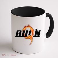 QAnon The Rabbit Storm Fire Logo Coffee Mug thumb 1
