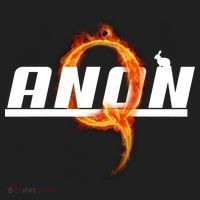 QAnon The Rabbit Storm Fire Logo Golf Towel thumb 3