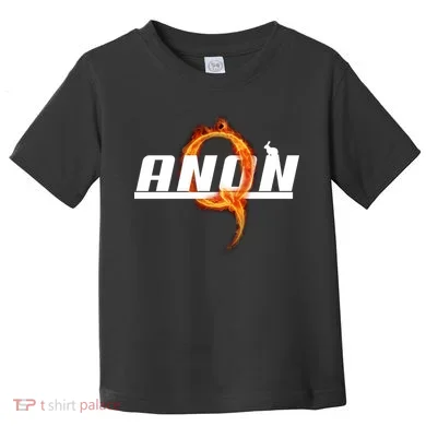 QAnon The Rabbit Storm Fire Logo Toddler T-Shirt