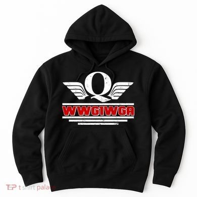 QAnon Wings WWG1WGA Hoodie