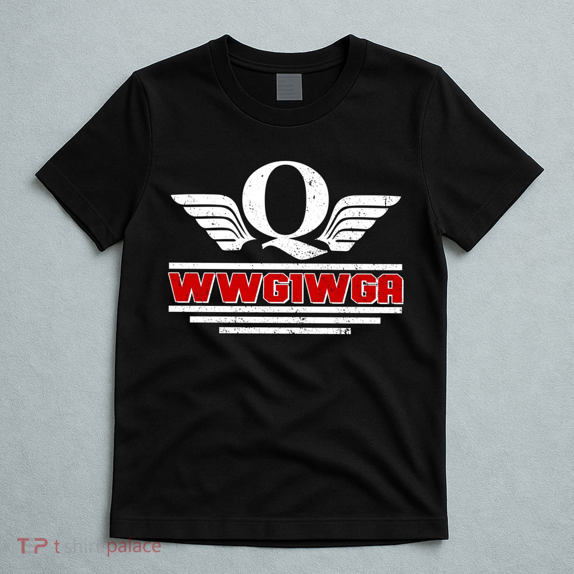 QAnon Wings WWG1WGA T-Shirt