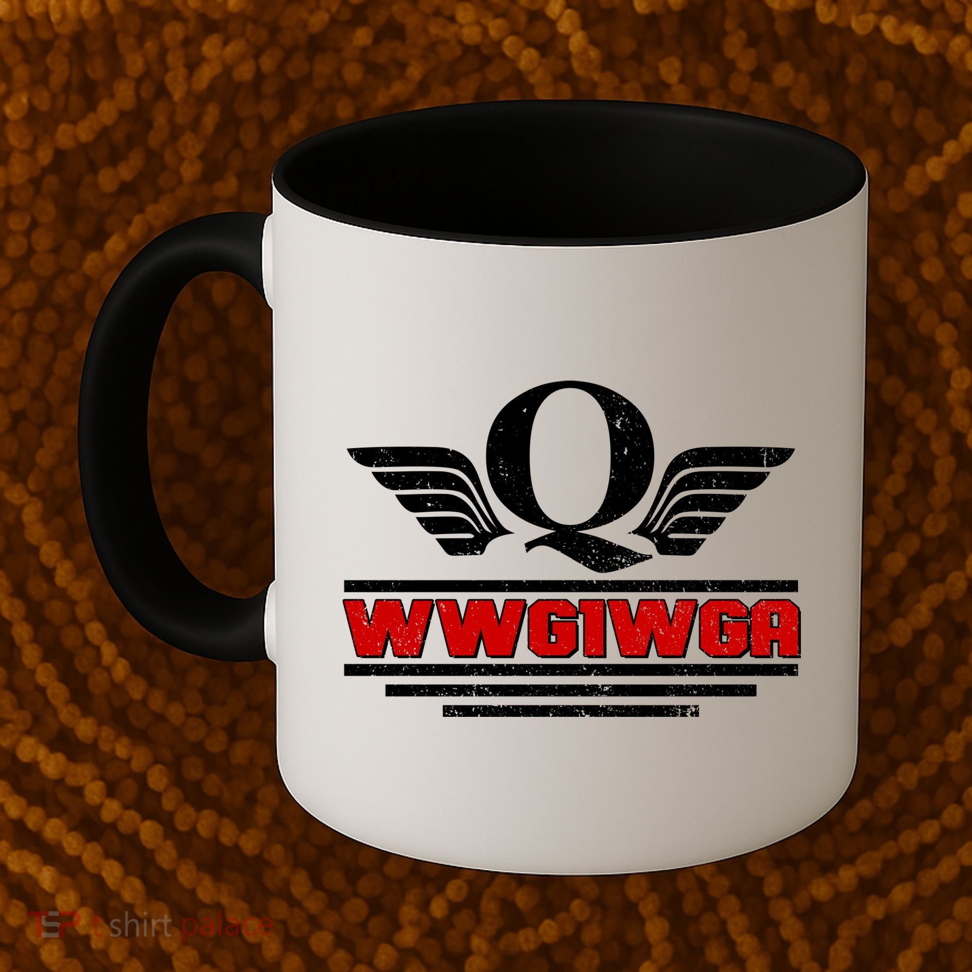 QAnon Wings WWG1WGA Coffee Mug