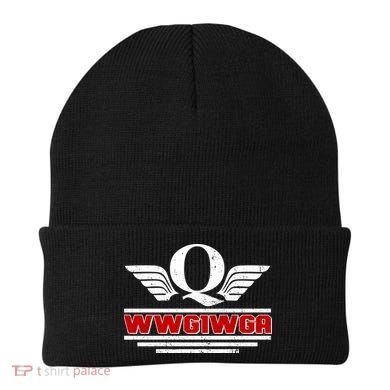 QAnon Wings WWG1WGA Beanie