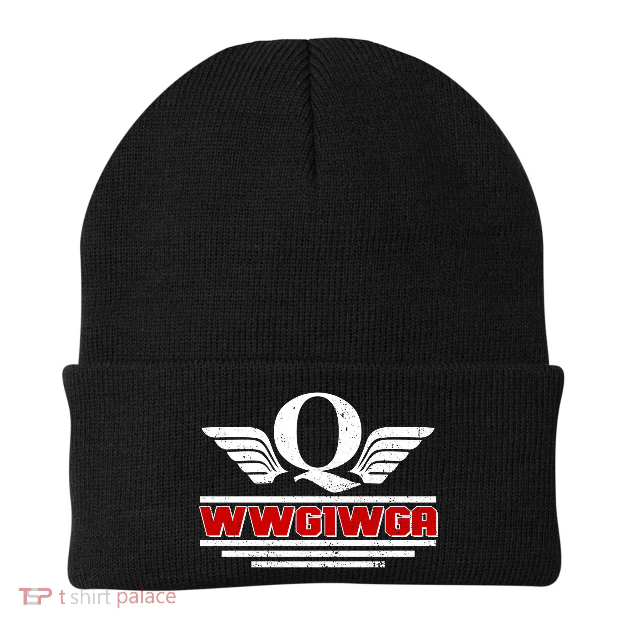 QAnon Wings WWG1WGA Beanie