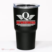 QAnon Wings WWG1WGA Tumbler thumb 0