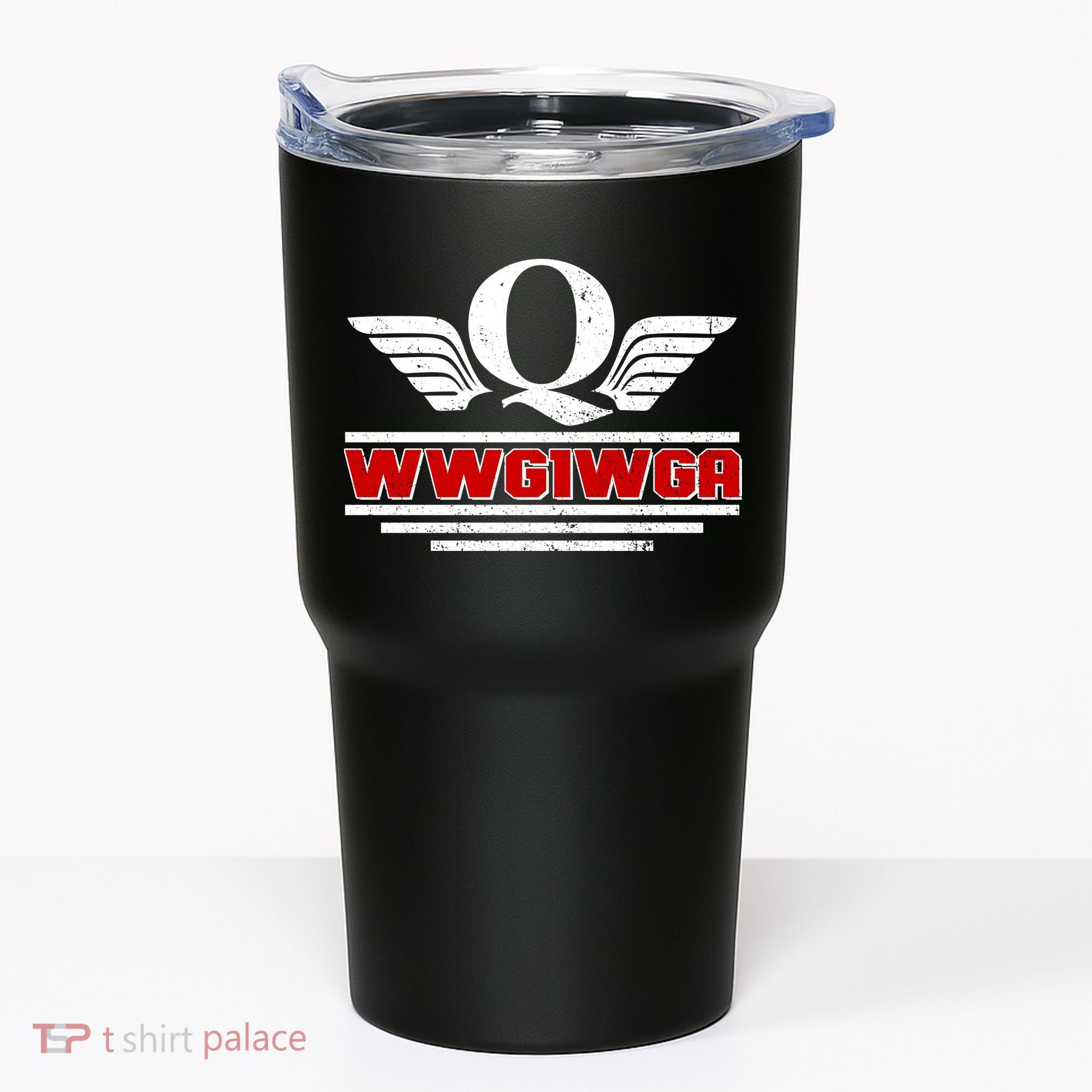 QAnon Wings WWG1WGA Tumbler