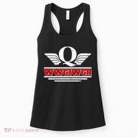 QAnon Wings WWG1WGA Women's Tank Top thumb 0