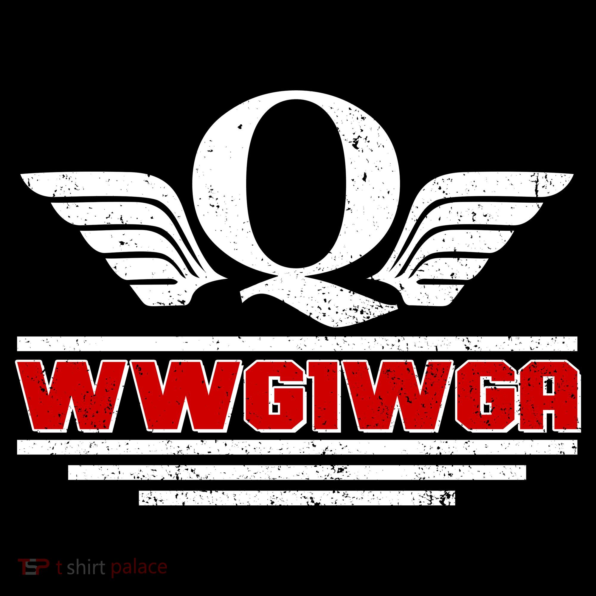 QAnon Wings WWG1WGA Women's Tank Top