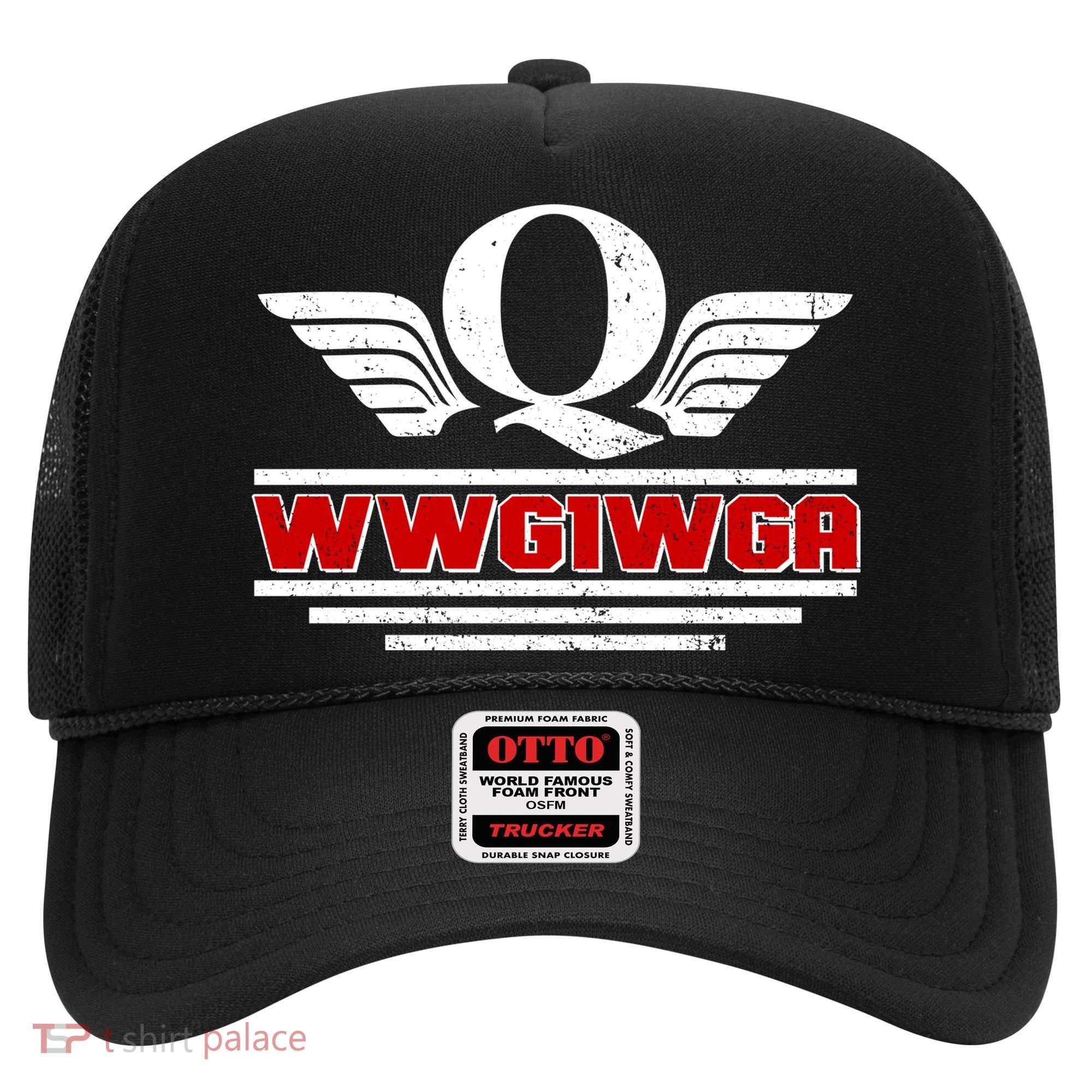 QAnon Wings WWG1WGA Hat