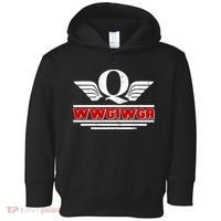 QAnon Wings WWG1WGA Toddler Hoodie thumb 0