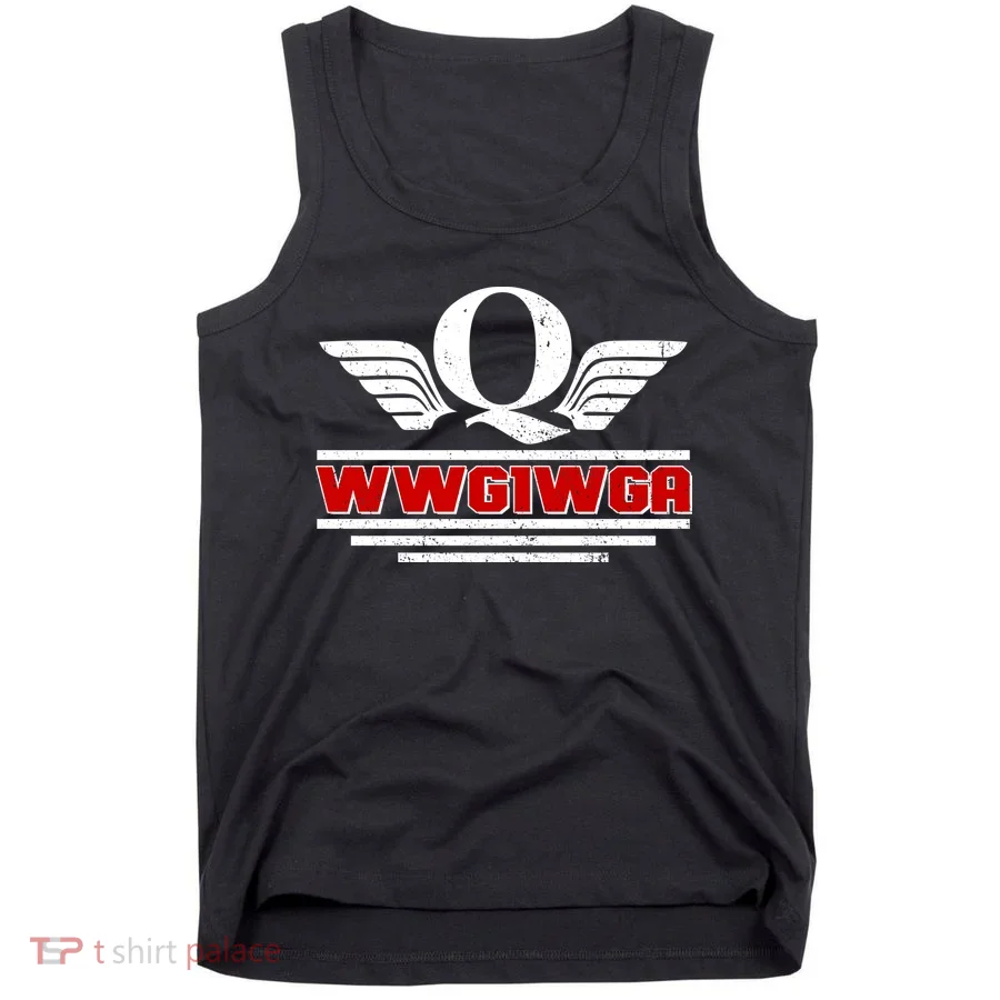 QAnon Wings WWG1WGA Tank Top