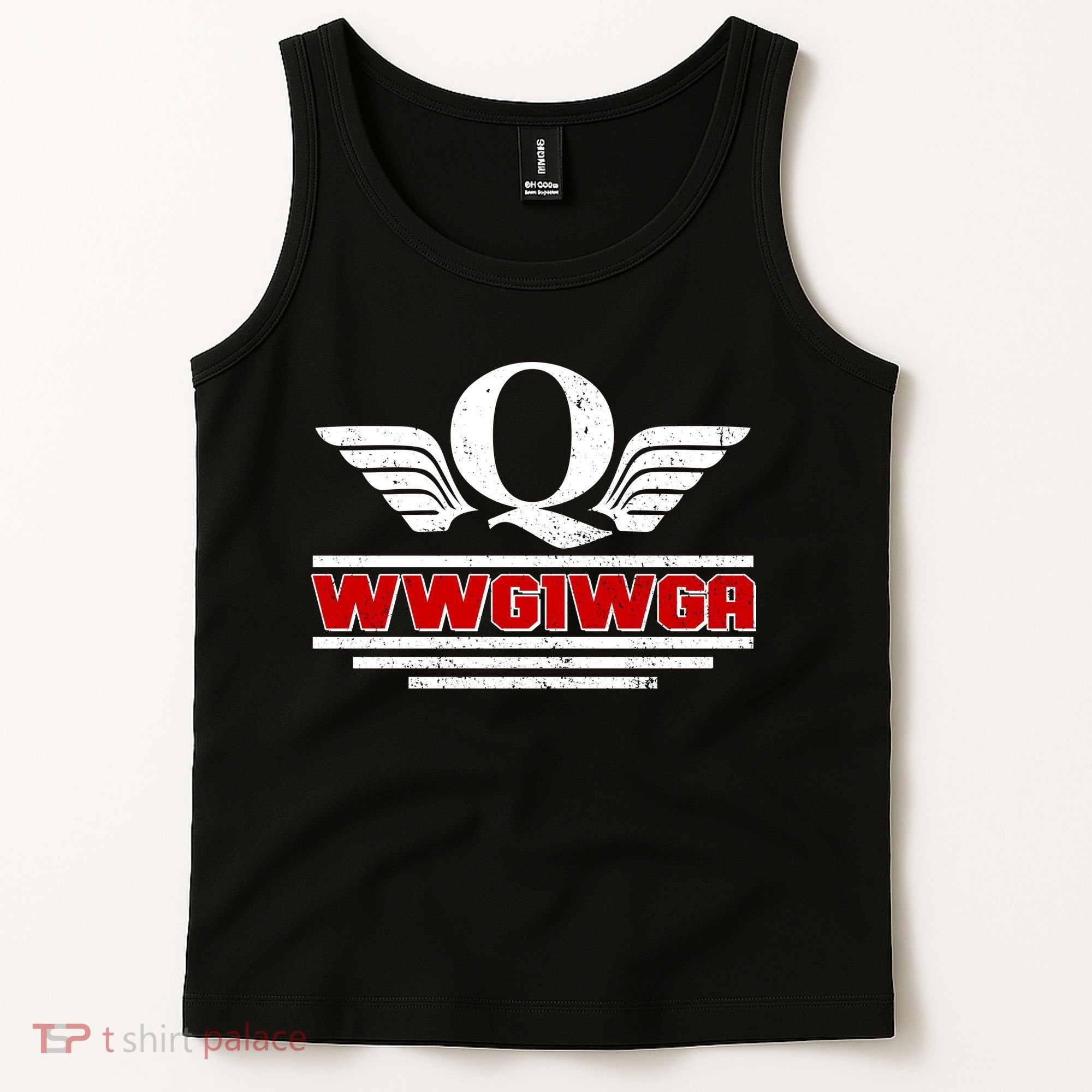 QAnon Wings WWG1WGA Tank Top