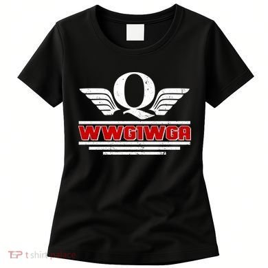 QAnon Wings WWG1WGA Women's T-Shirt