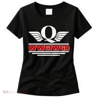 QAnon Wings WWG1WGA Women's T-Shirt thumb 0