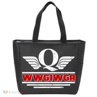 QAnon Wings WWG1WGA Tote Bag