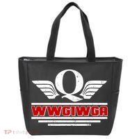 QAnon Wings WWG1WGA Tote Bag thumb 0