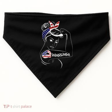 Qanon WWG1WGA  USA-Made Doggie Bandana