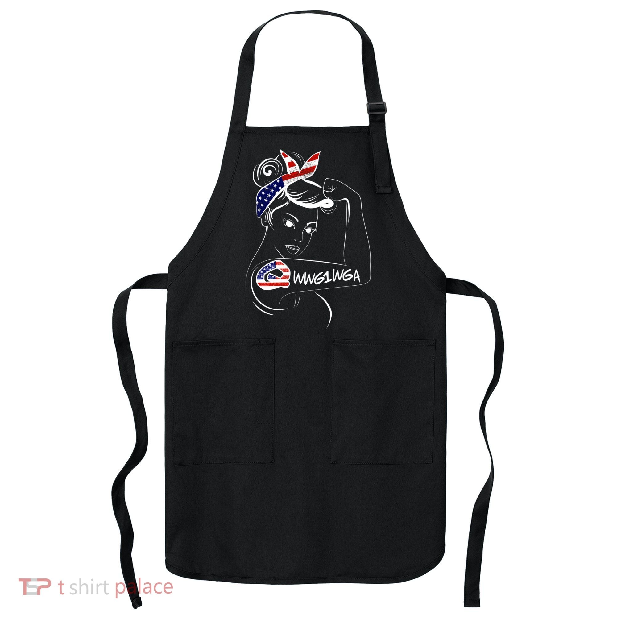Qanon WWG1WGA  Apron