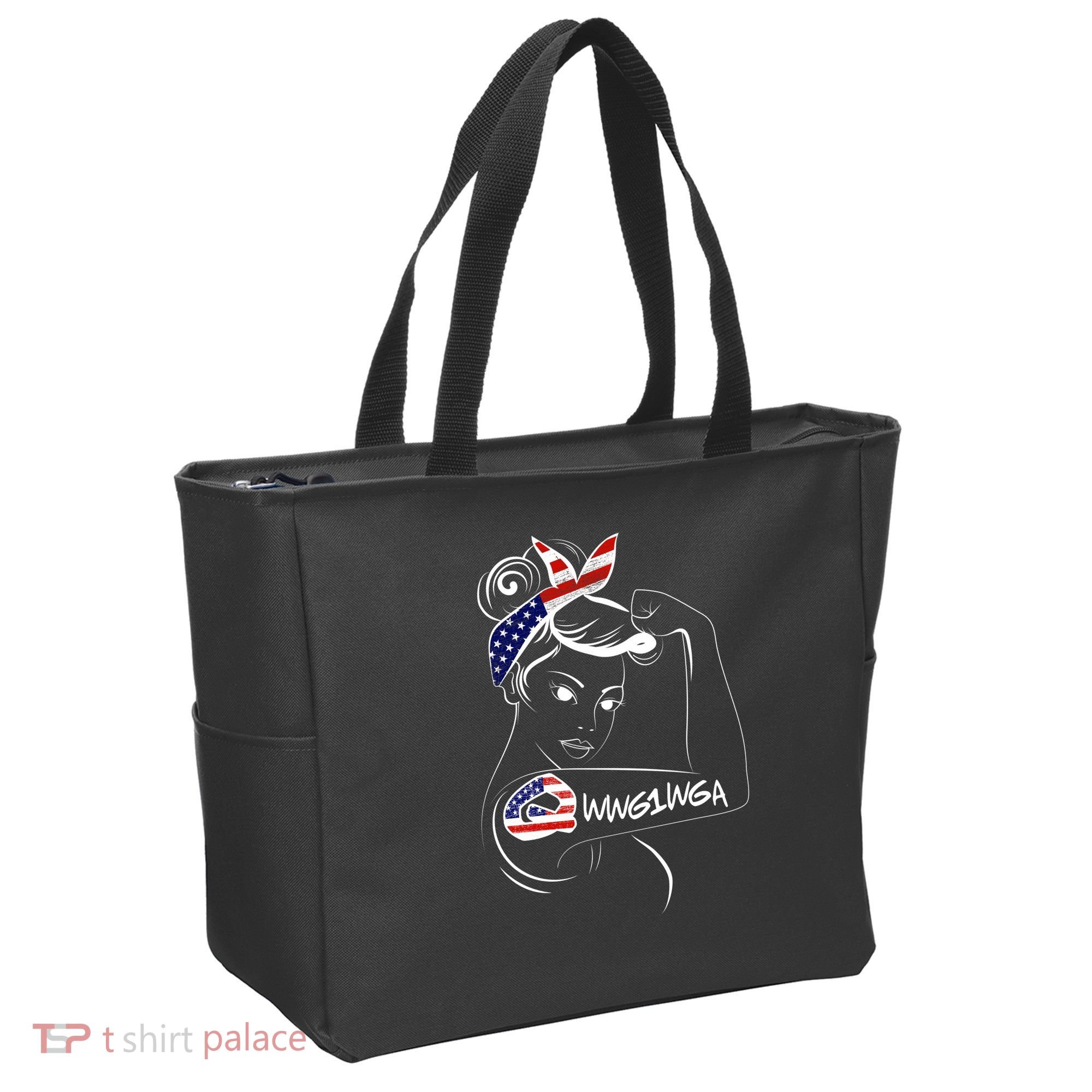 Qanon WWG1WGA  Tote Bag