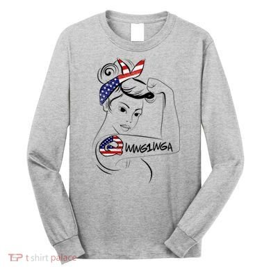 Qanon WWG1WGA  Long Sleeve Shirt
