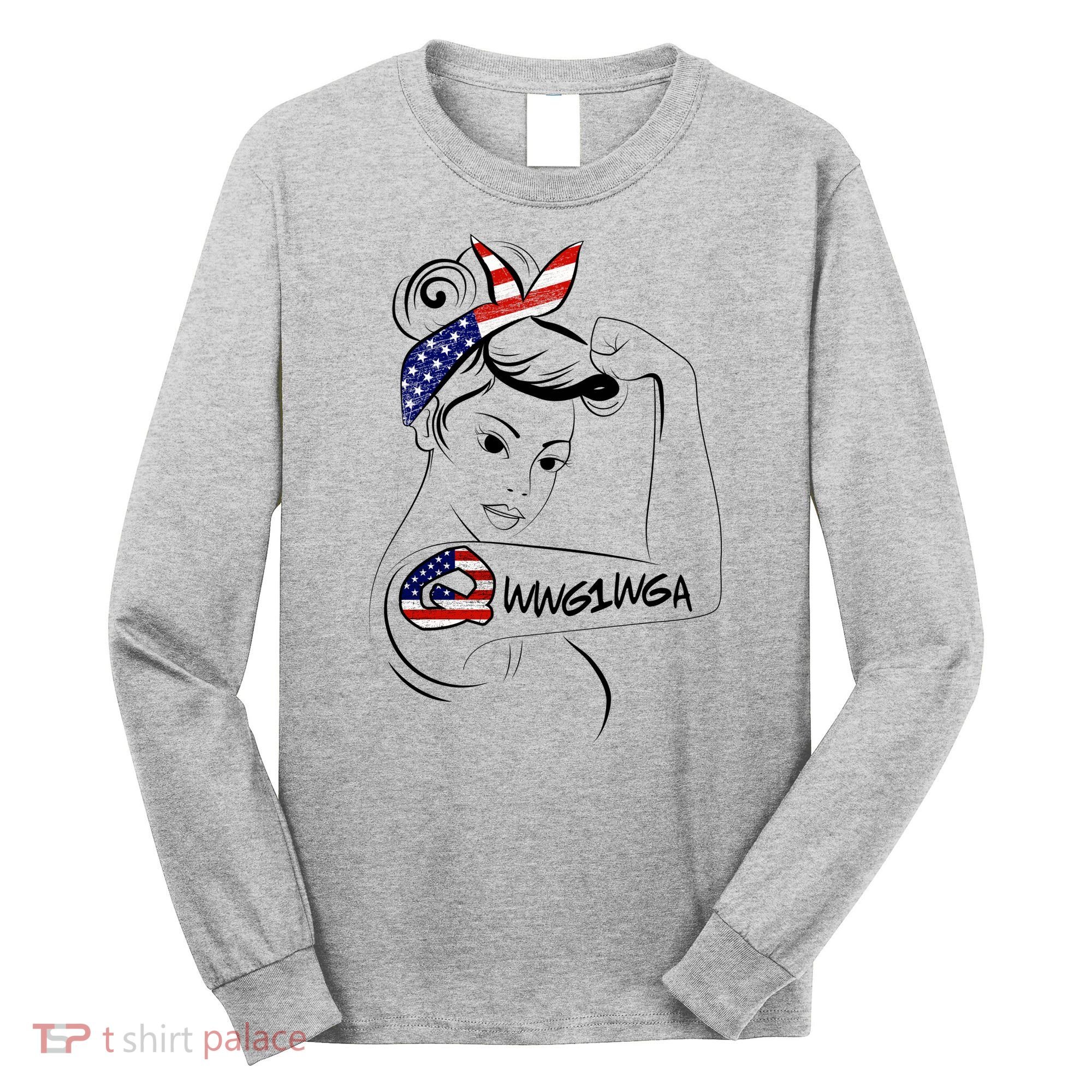 Qanon WWG1WGA  Long Sleeve Shirt