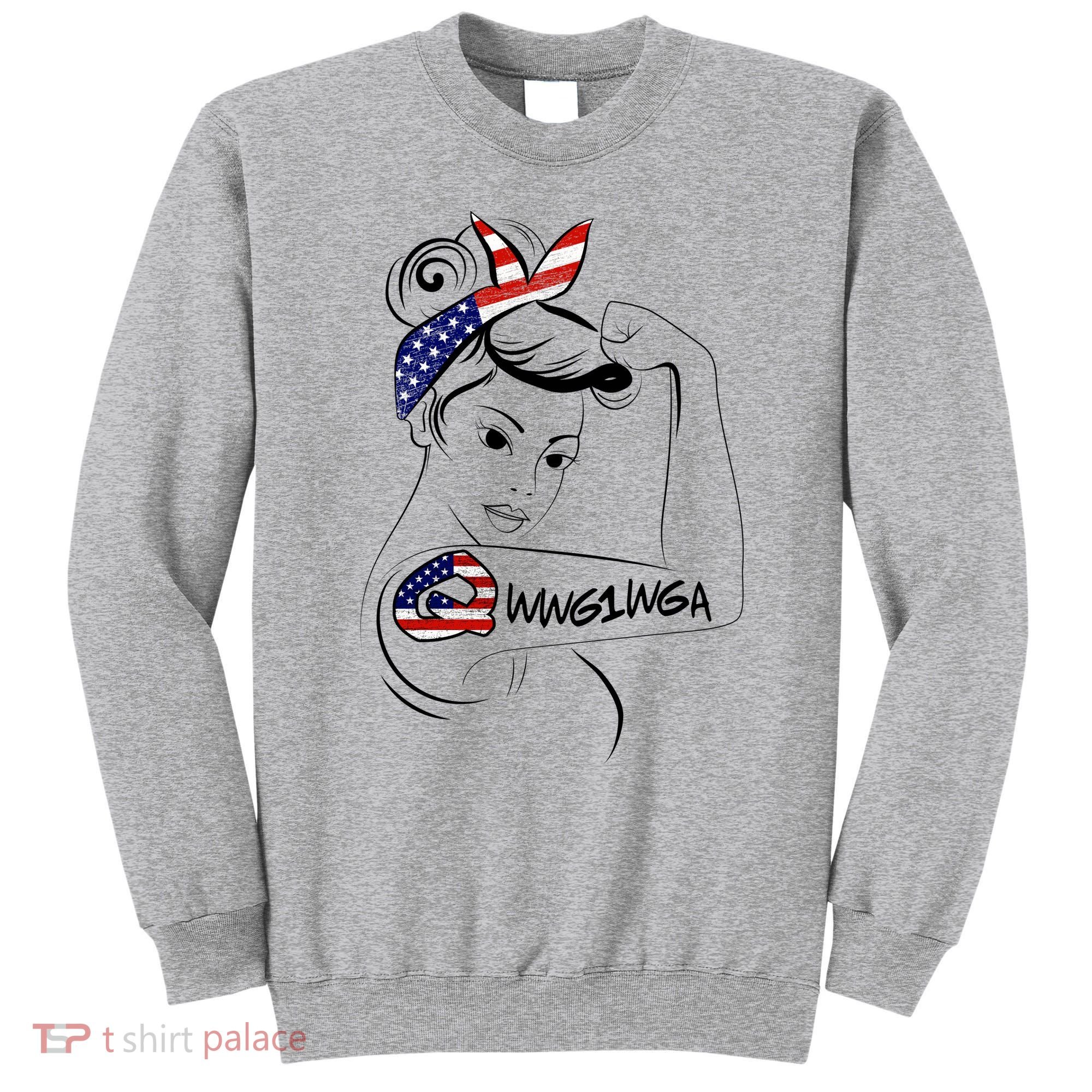 Qanon WWG1WGA  Sweatshirt