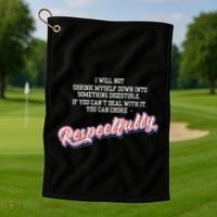Queer Af Golf Towel thumb 1