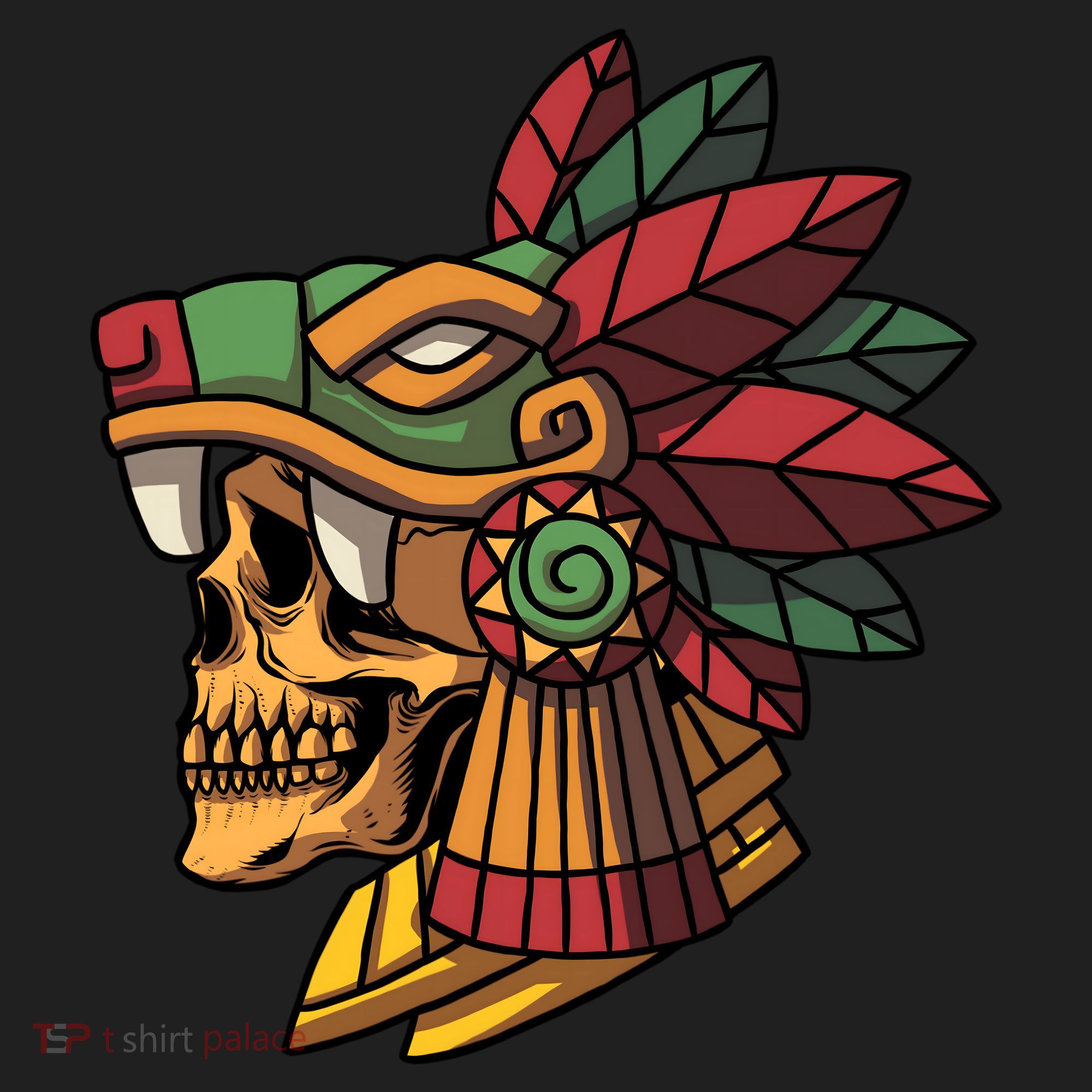 Quetzalcoatl Aztec Skull Mayan Ancient Inca Toltec Gift Beanie