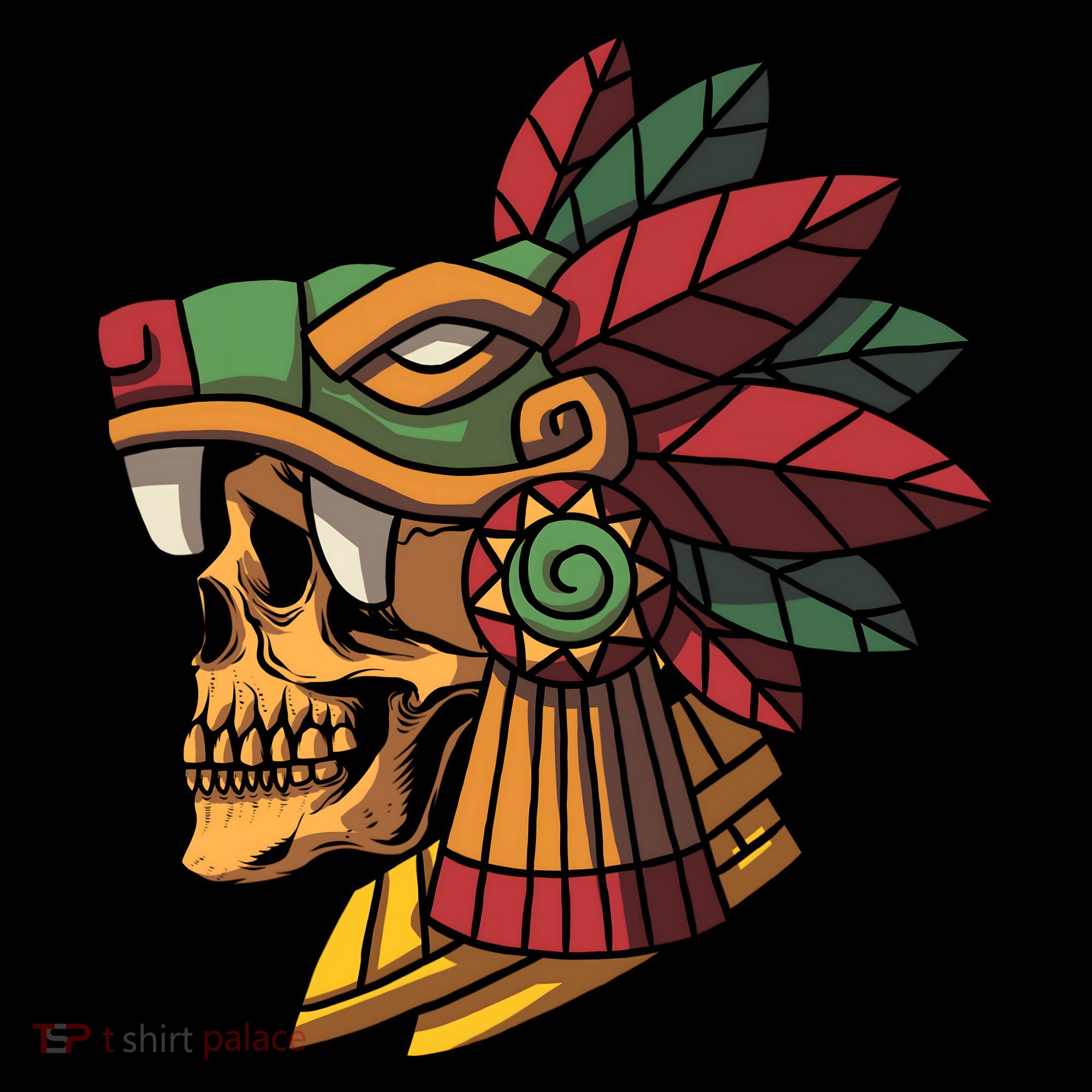 Quetzalcoatl Aztec Skull Mayan Ancient Inca Toltec Gift Women's Hoodie
