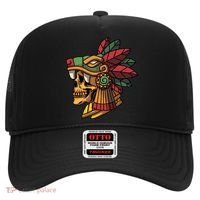 Quetzalcoatl Aztec Skull Mayan Ancient Inca Toltec Gift Hat thumb 0