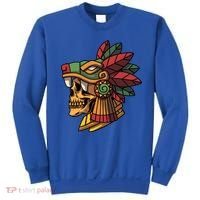 Quetzalcoatl Aztec Skull Mayan Ancient Inca Toltec Gift Sweatshirt thumb 0