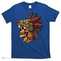 Quetzalcoatl Aztec Skull Mayan Ancient Inca Toltec Gift T-Shirt thumb 0