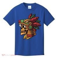 Quetzalcoatl Aztec Skull Mayan Ancient Inca Toltec Gift Kids T-Shirt thumb 0