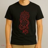 Quetzalcoatl Aztec Serpent Mayan Aztec Stone Inca Toltec T-Shirt thumb 3
