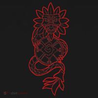 Quetzalcoatl Aztec Serpent Mayan Aztec Stone Inca Toltec Women's Hoodie thumb 2