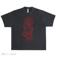 Quetzalcoatl Aztec Serpent Mayan Aztec Stone Inca Toltec Urban Oversized Heavyweight T-Shirt thumb 0