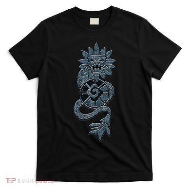 Quetzalcoatl Aztec Serpent Mayan Aztec Stone Inca Toltec T-Shirt