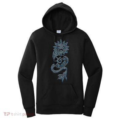 Quetzalcoatl Aztec Serpent Mayan Aztec Stone Inca Toltec Women's Hoodie