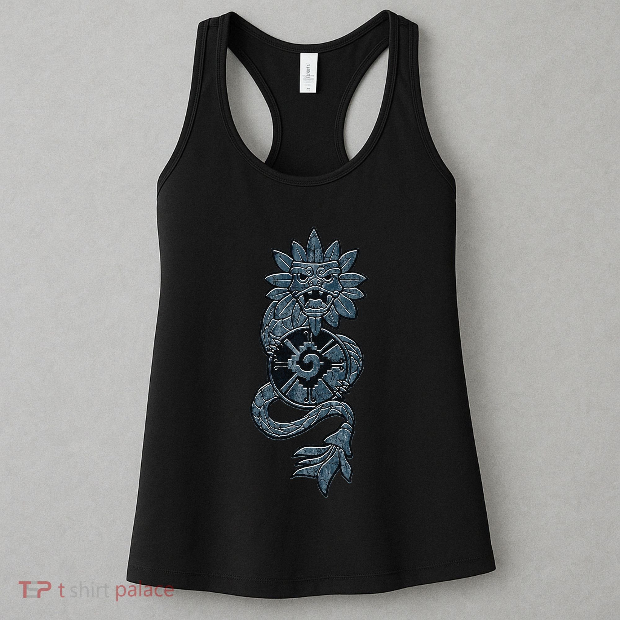 Quetzalcoatl Aztec Serpent Mayan Aztec Stone Inca Toltec Women's Tank Top