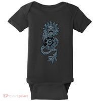 Quetzalcoatl Aztec Serpent Mayan Aztec Stone Inca Toltec Baby Bodysuit thumb 0