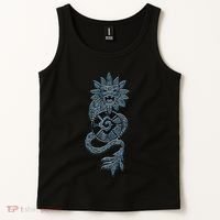 Quetzalcoatl Aztec Serpent Mayan Aztec Stone Inca Toltec Tank Top thumb 2