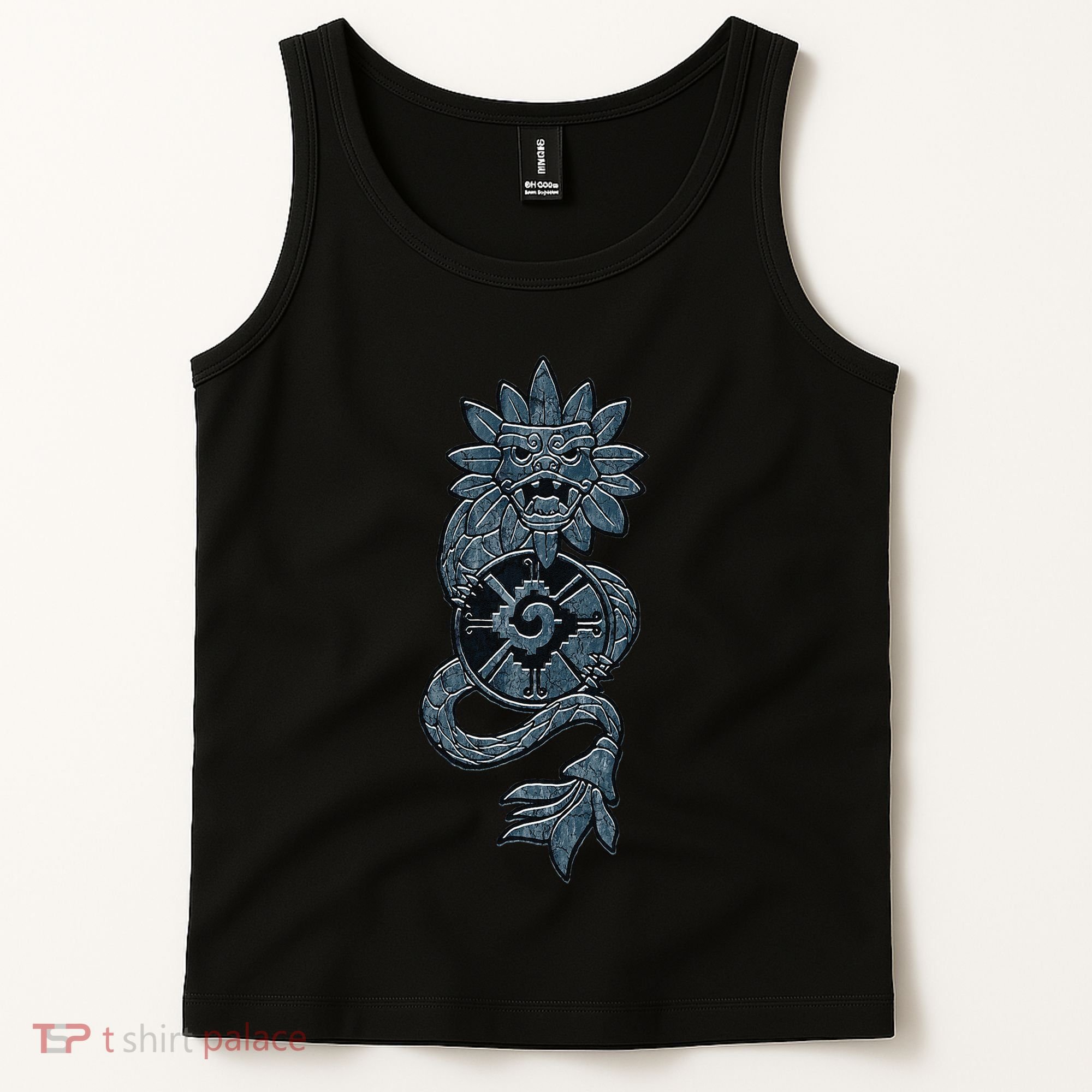 Quetzalcoatl Aztec Serpent Mayan Aztec Stone Inca Toltec Tank Top