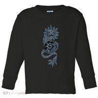 Quetzalcoatl Aztec Serpent Mayan Aztec Stone Inca Toltec Toddler Long Sleeve Shirt thumb 0