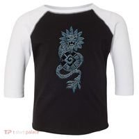 Quetzalcoatl Aztec Serpent Mayan Aztec Stone Inca Toltec Toddler Fine Jersey T-Shirt thumb 0