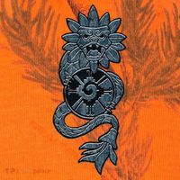 Quetzalcoatl Aztec Serpent Mayan Aztec Stone Inca Toltec Kati Licensed 12" Camo Cuffed Beanie thumb 2
