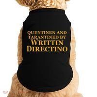 Quentinen And Tarantined By Writtin Directino Doggie Tank thumb 0