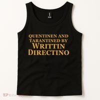Quentinen And Tarantined By Writtin Directino Tank Top thumb 2