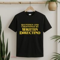 Quentinen And Tarantined By Writtin Directino T-Shirt thumb 2