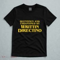 Quentinen And Tarantined By Writtin Directino T-Shirt thumb 5