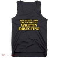 Quentinen And Tarantined By Writtin Directino Tank Top thumb 0